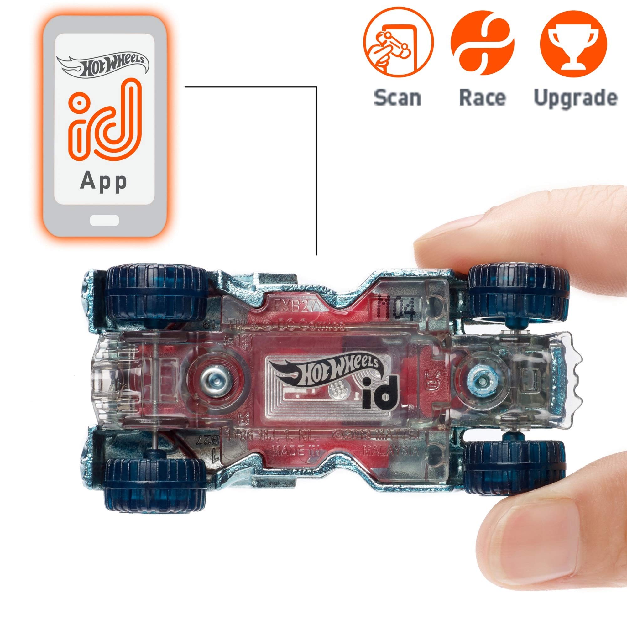 Amazon | マテル ホットウィール id バットマン アーカムナイト バット